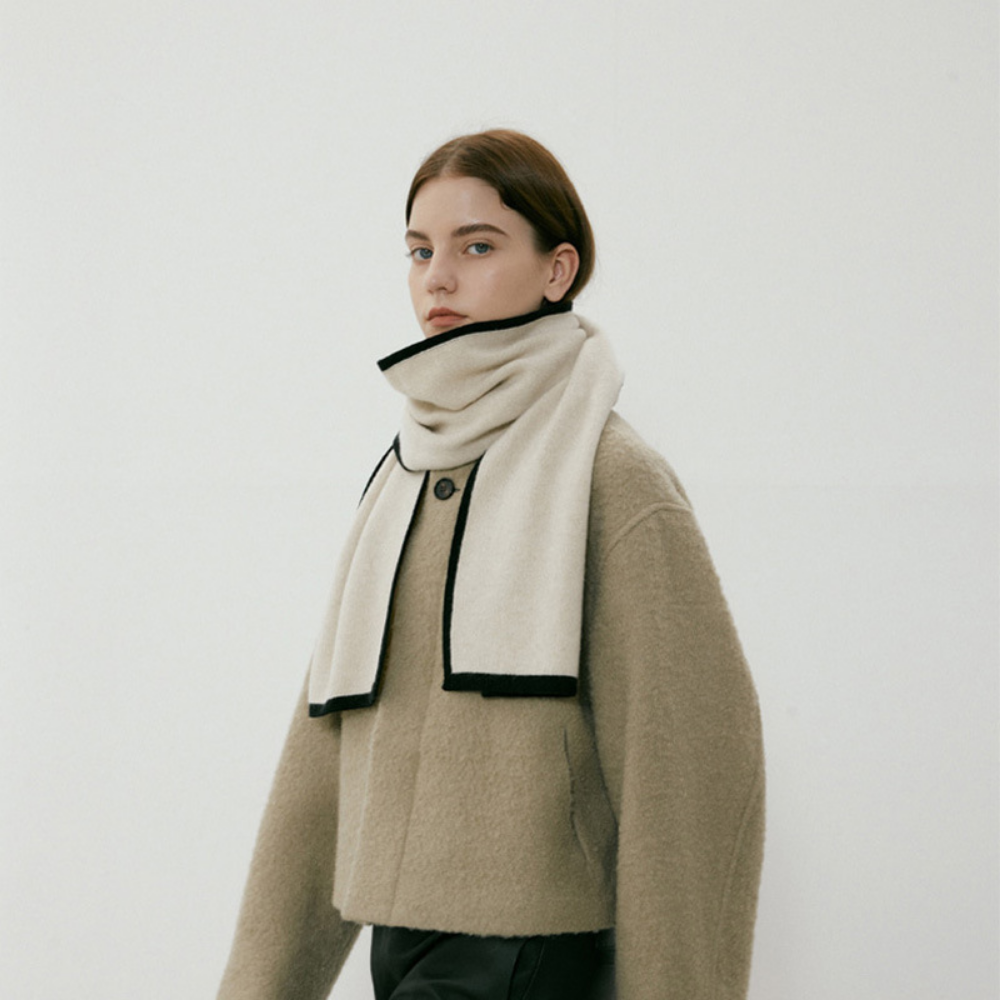 Casual Spliced Scarf