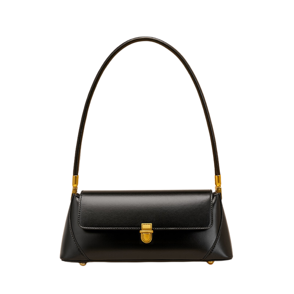 Retro Solid Color Armpit Bag