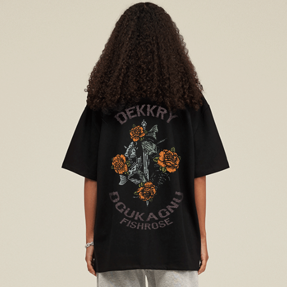 Vintage Flower Graphic T-Shirt
