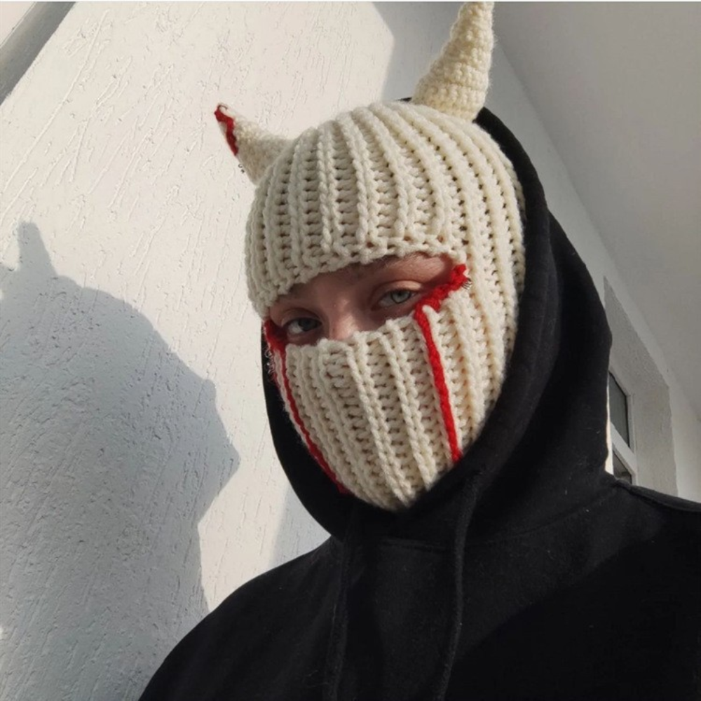 Fun Halloween Knitted Hat