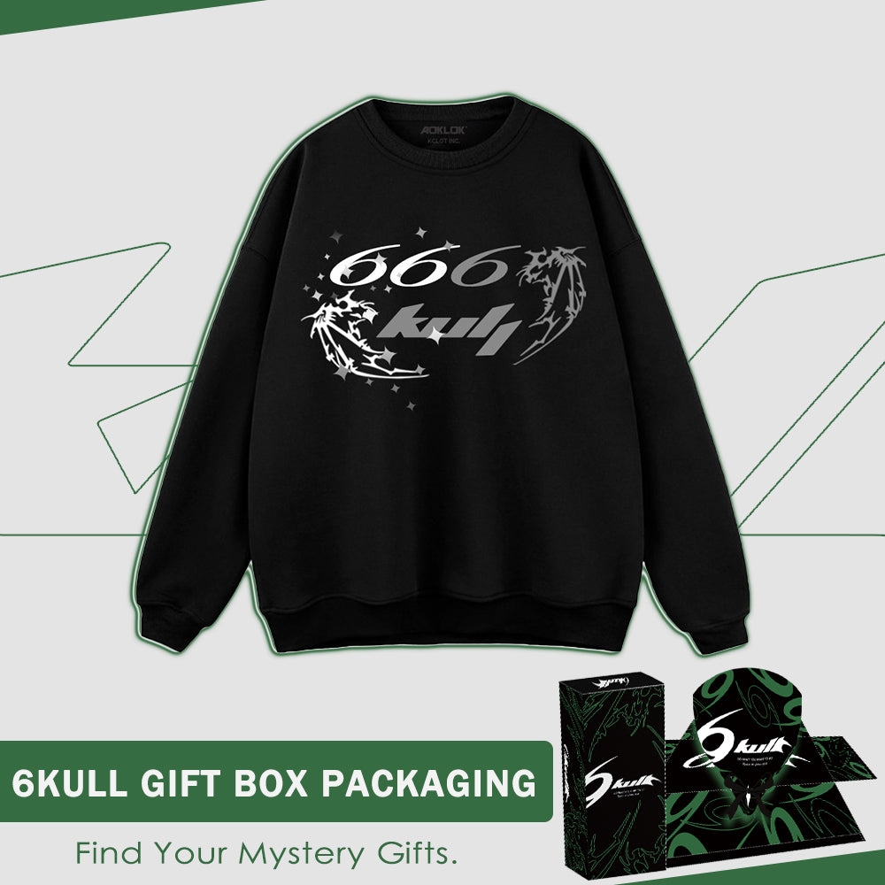 6Kull Classic Wing Graphic Sweatshirt