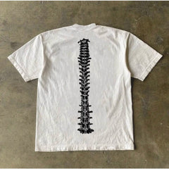 Street Philanthropist Skeleton Bone T-Shirt Details