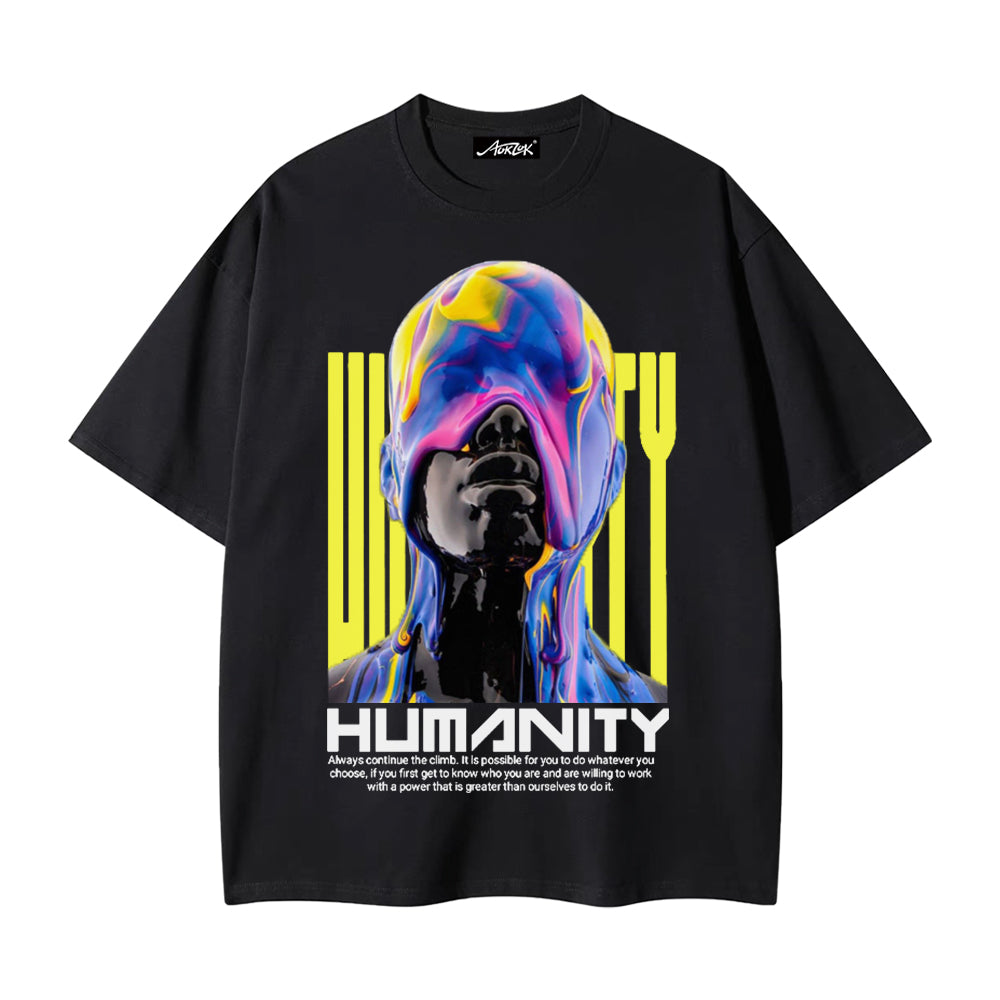 High Street Masked Man Printed T-shirt