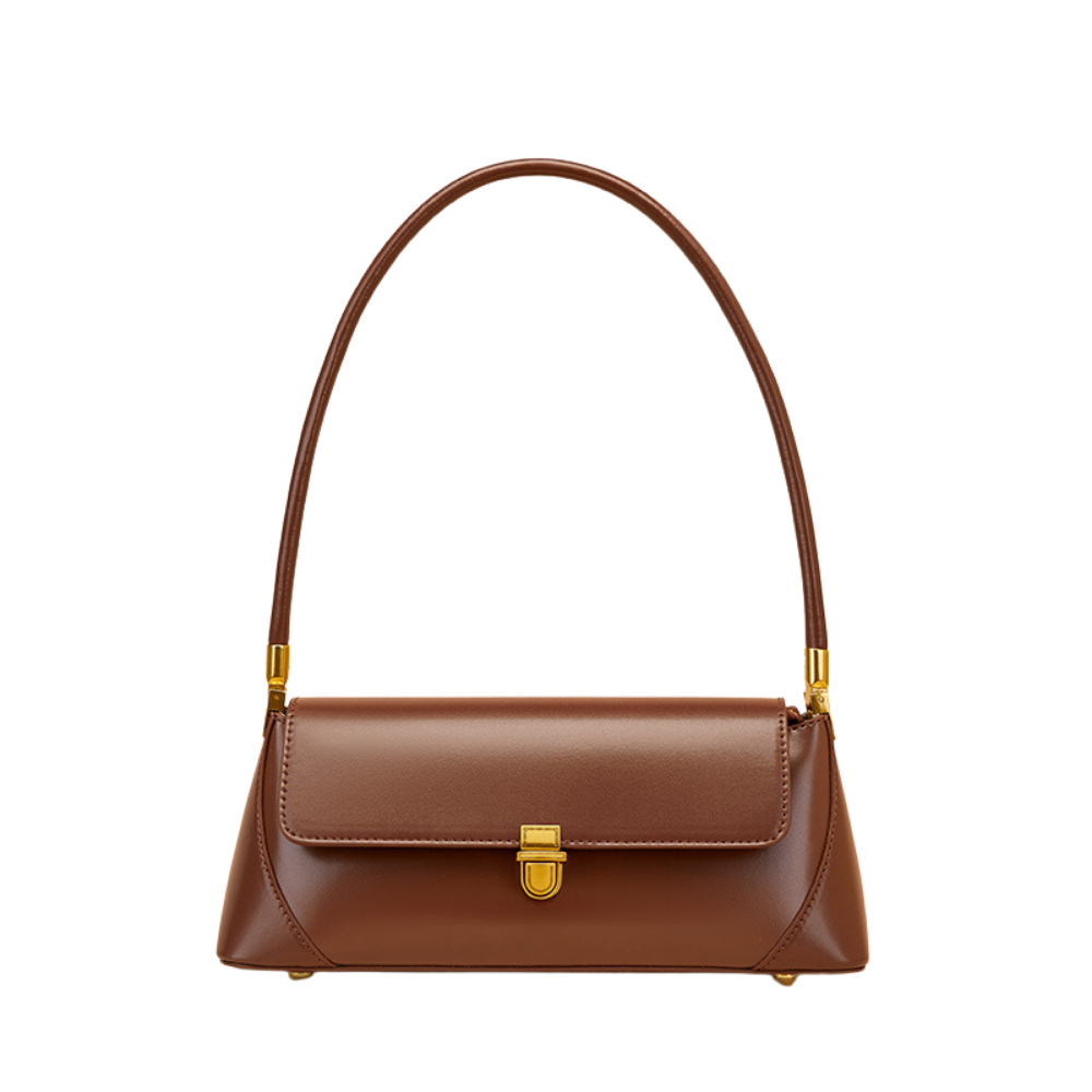 Retro Solid Color Armpit Bag