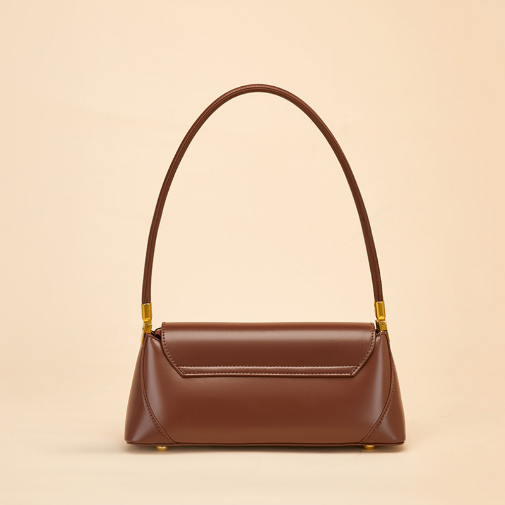 Retro Solid Color Armpit Bag