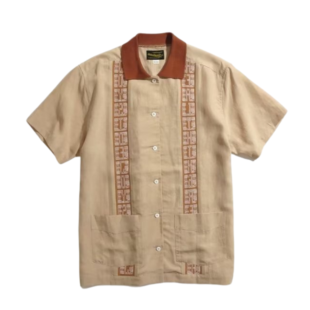 Japanese Silk Embroidery Shirt