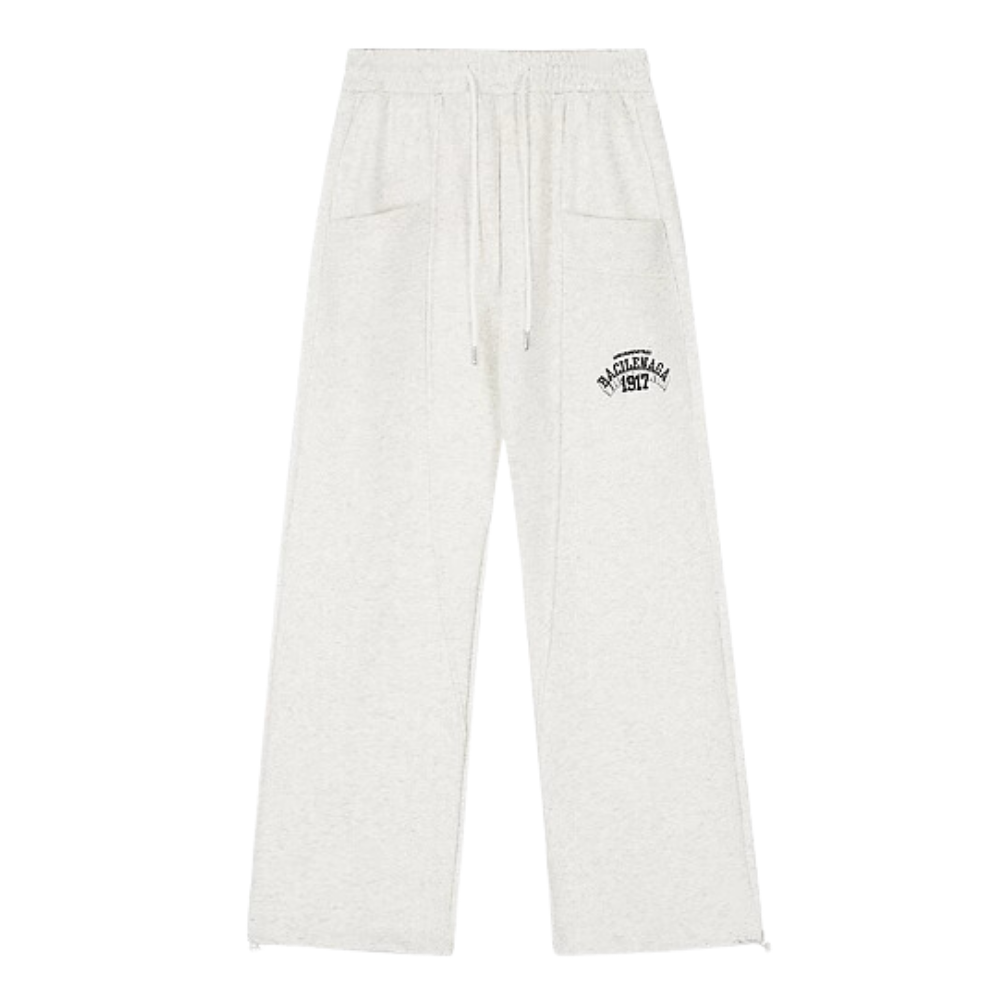 Women's American Letter Embroidery Sweatpants