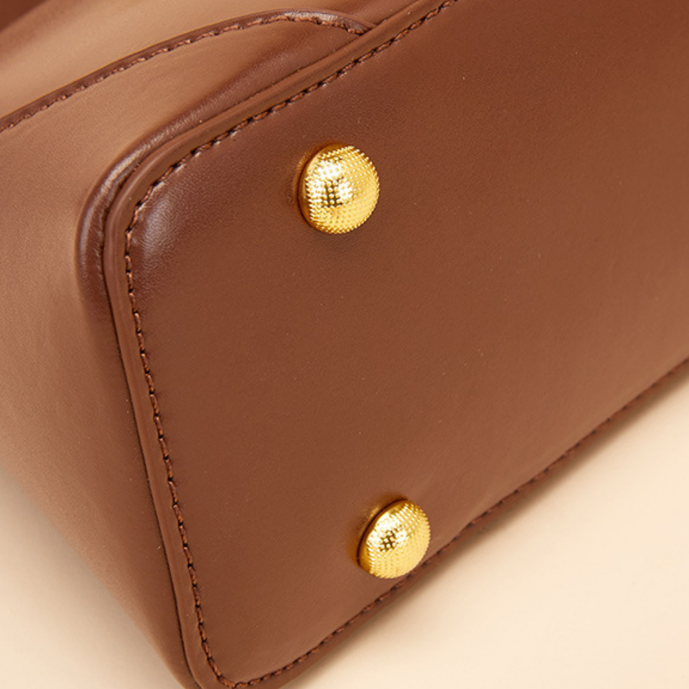 Retro Solid Color Armpit Bag