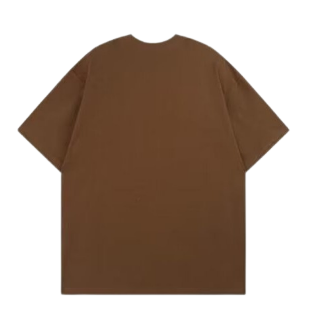 Skeleton Stars Foam Letter T-shirt