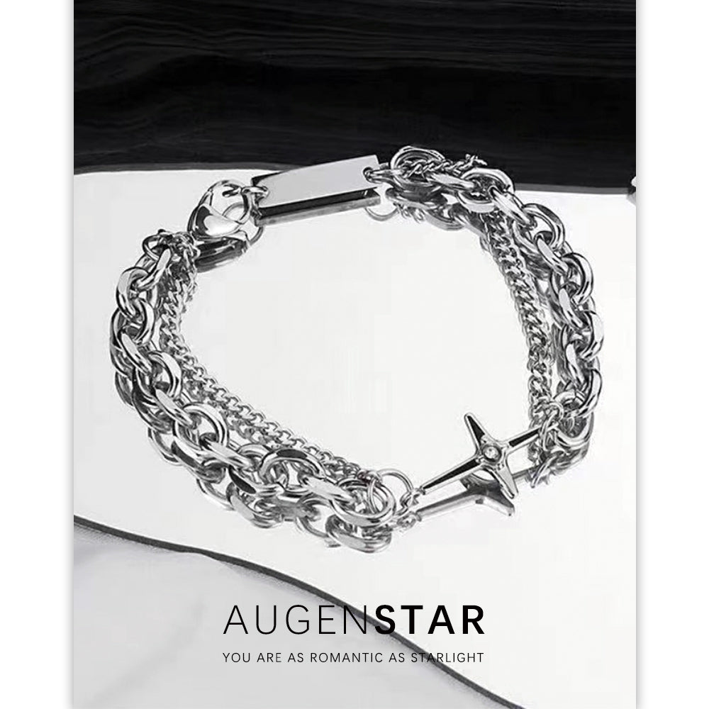 ASR | Cross Star-studded Bracelet