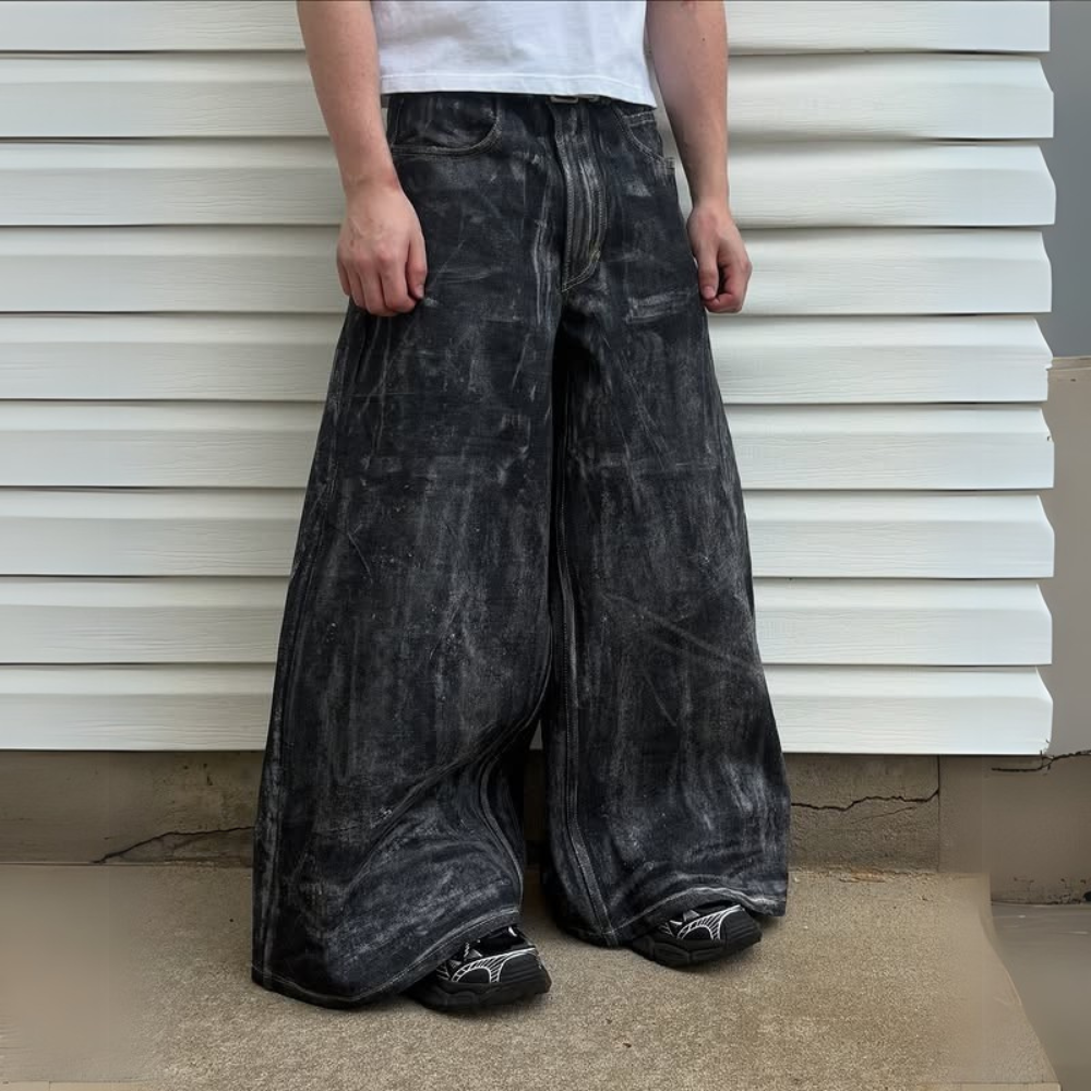 BAGGOUT Vintage washed street jeans