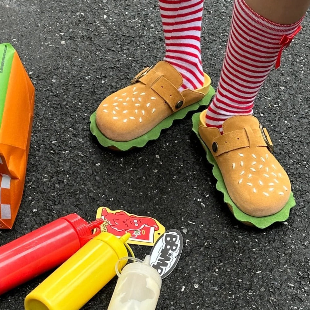 🍔 BurgerStocks Clogs