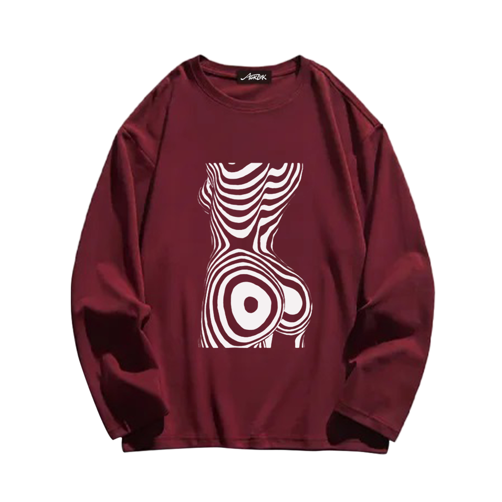 Sexy Portrait Baby Long Sleeve Shirt