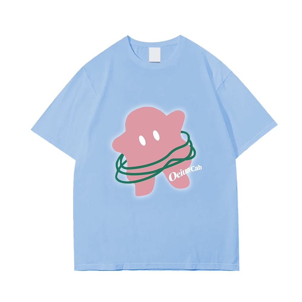Cute Circle Little Ghost T-Shirt