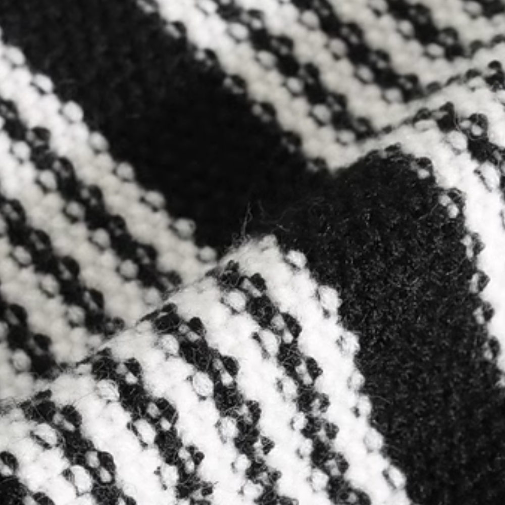 Arctic Fleece Striped Knitted Vest