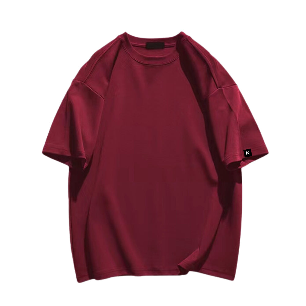 Casual Solid Color T-Shirt