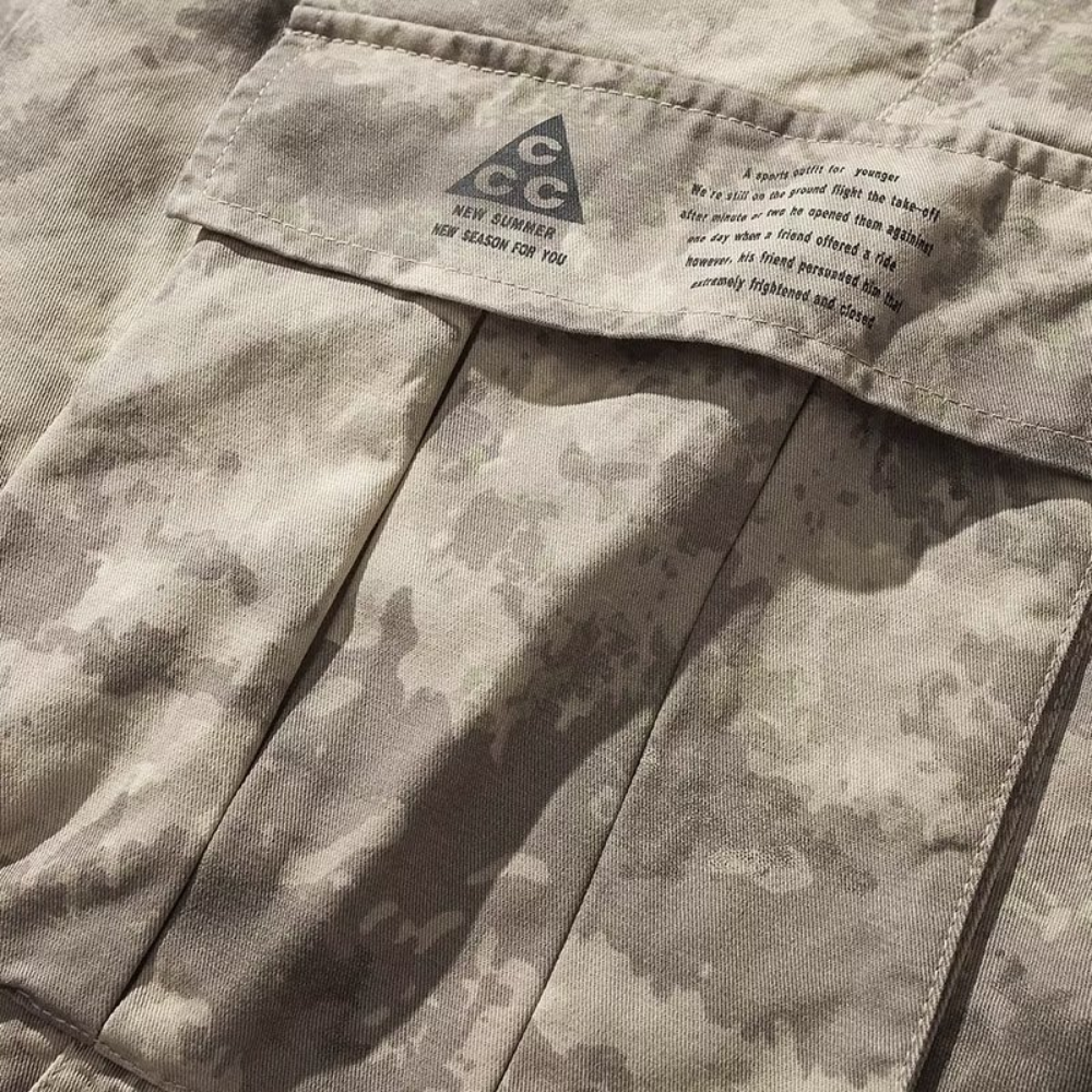 Japanese Desert Camouflage Cargo Shorts