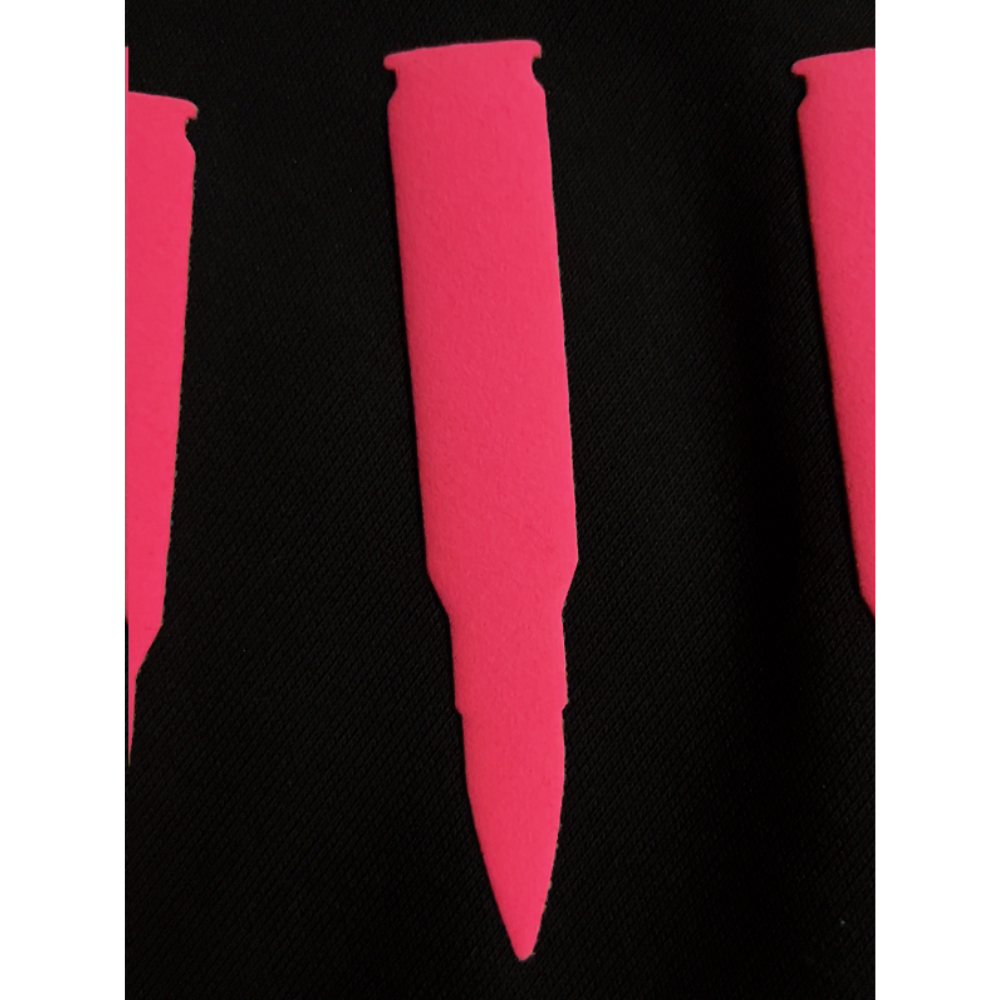 Art In War Full Puff Print Bullet Hoodie