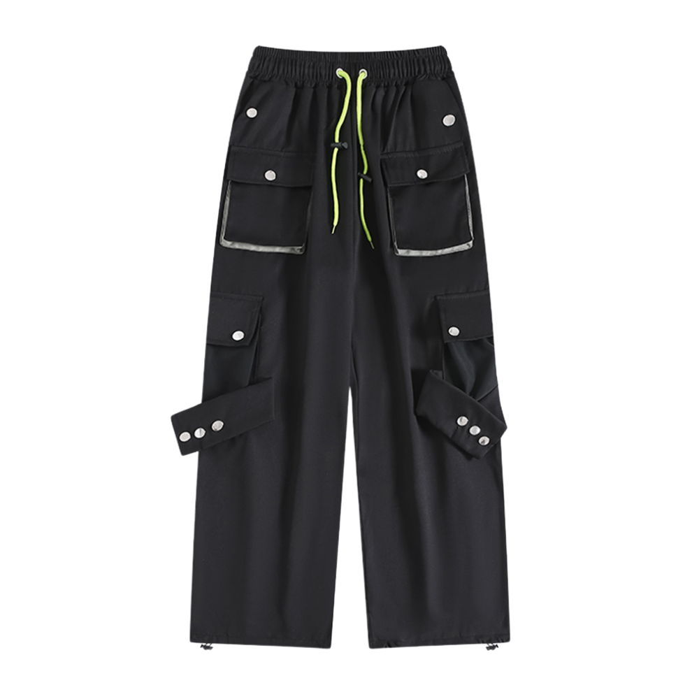 Hip Hop Pocket Couple Cargo Pants