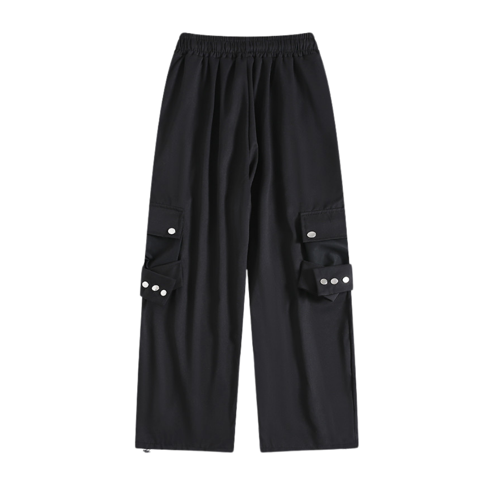 Hip Hop Pocket Couple Cargo Pants