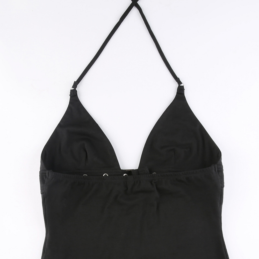 Women's Sexy Black Cami Top