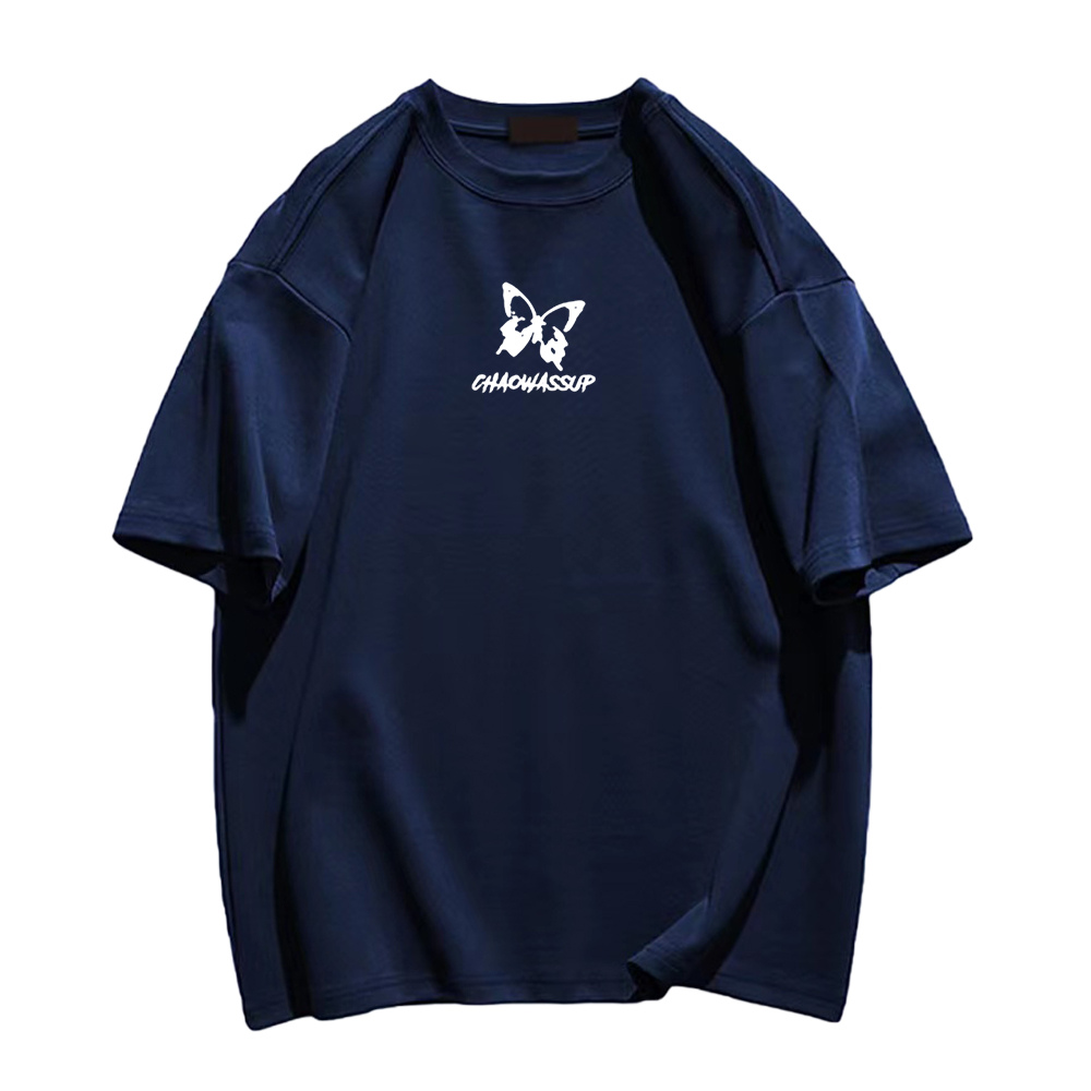 Simple Versatile Butterfly Couple T-shirt