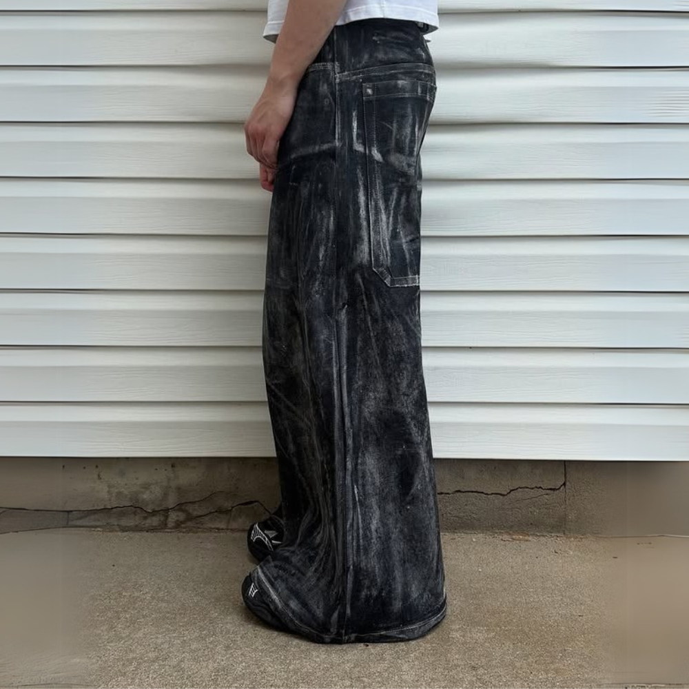 BAGGOUT Vintage washed street jeans
