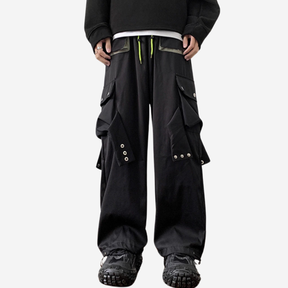 Hip Hop Pocket Couple Cargo Pants