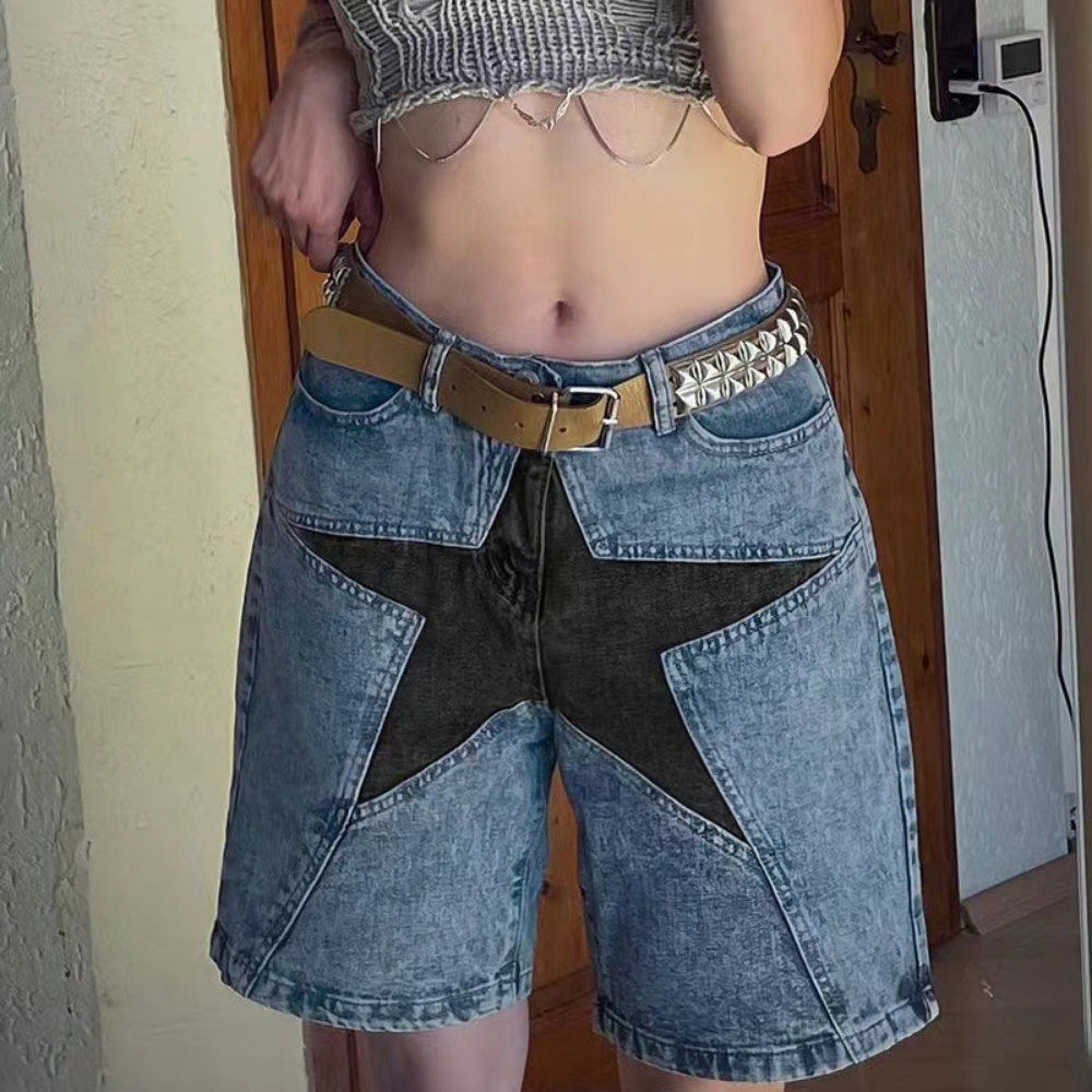 Street Star Denim Shorts