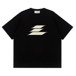 Street Philanthropist Heavy Couple Short Sleeve T-Shirt Men's and Women's Summer Loose Printing Logo Half Sleeve