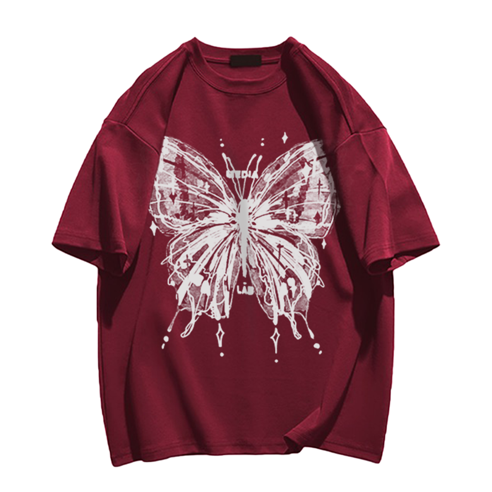 Ink Painting Butterfly T-Shirt