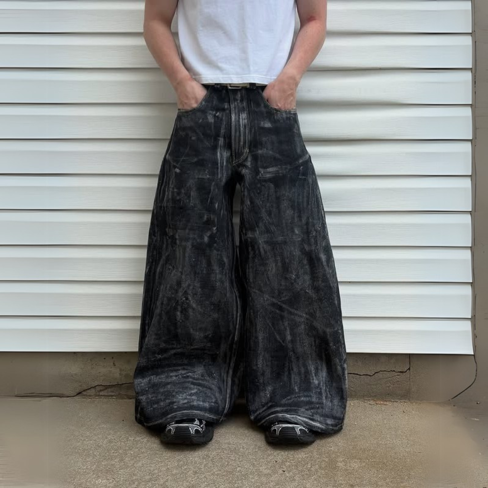BAGGOUT Vintage washed street jeans