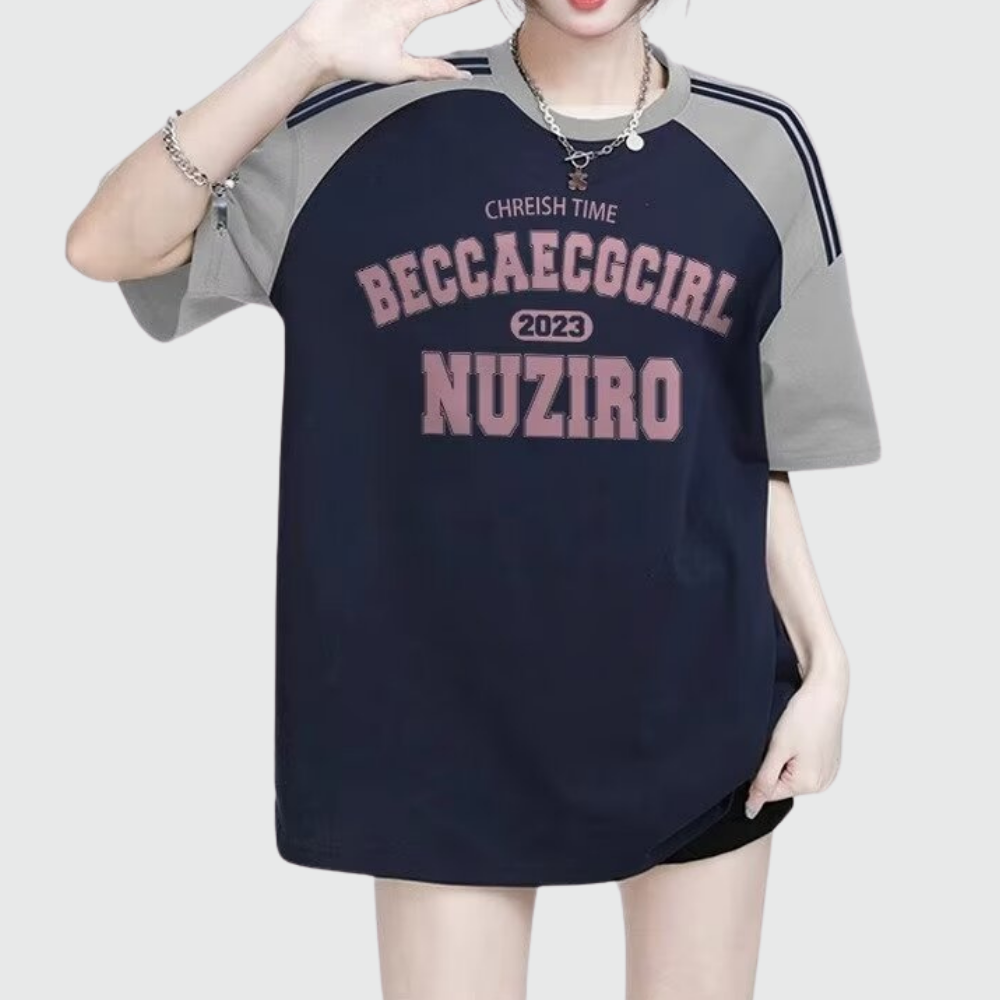Japanese Round Neck Raglan T-shirt