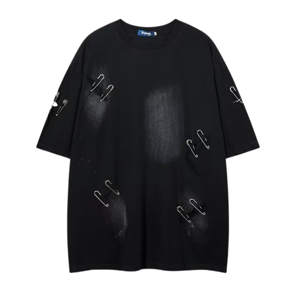 Street Ripped Pin T-shirt
