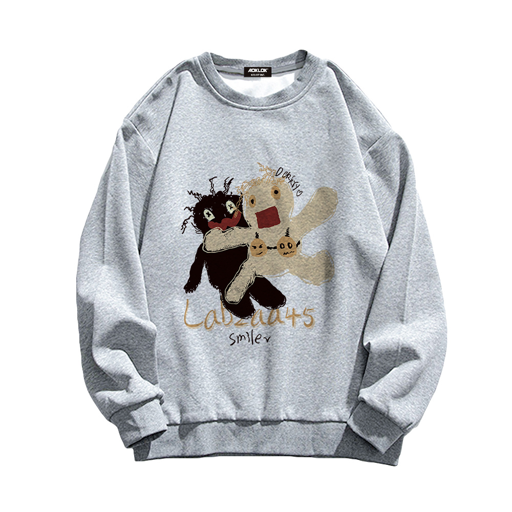 Urban Bold Cartoon Graphic Sweatshirt