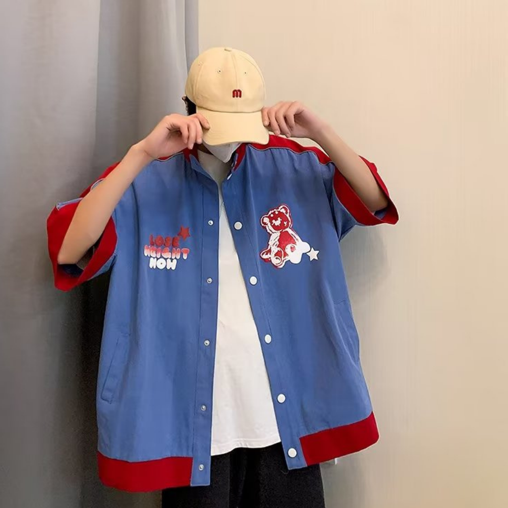 American Embroidered Quick-Drying Shirt