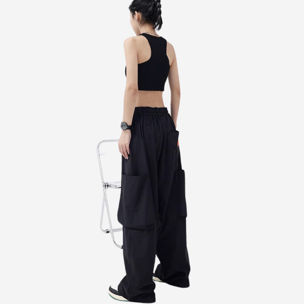 Bright-Colored Leggings Cargo Pants