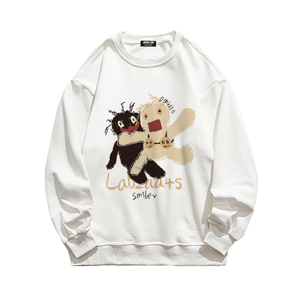 Urban Bold Cartoon Graphic Sweatshirt