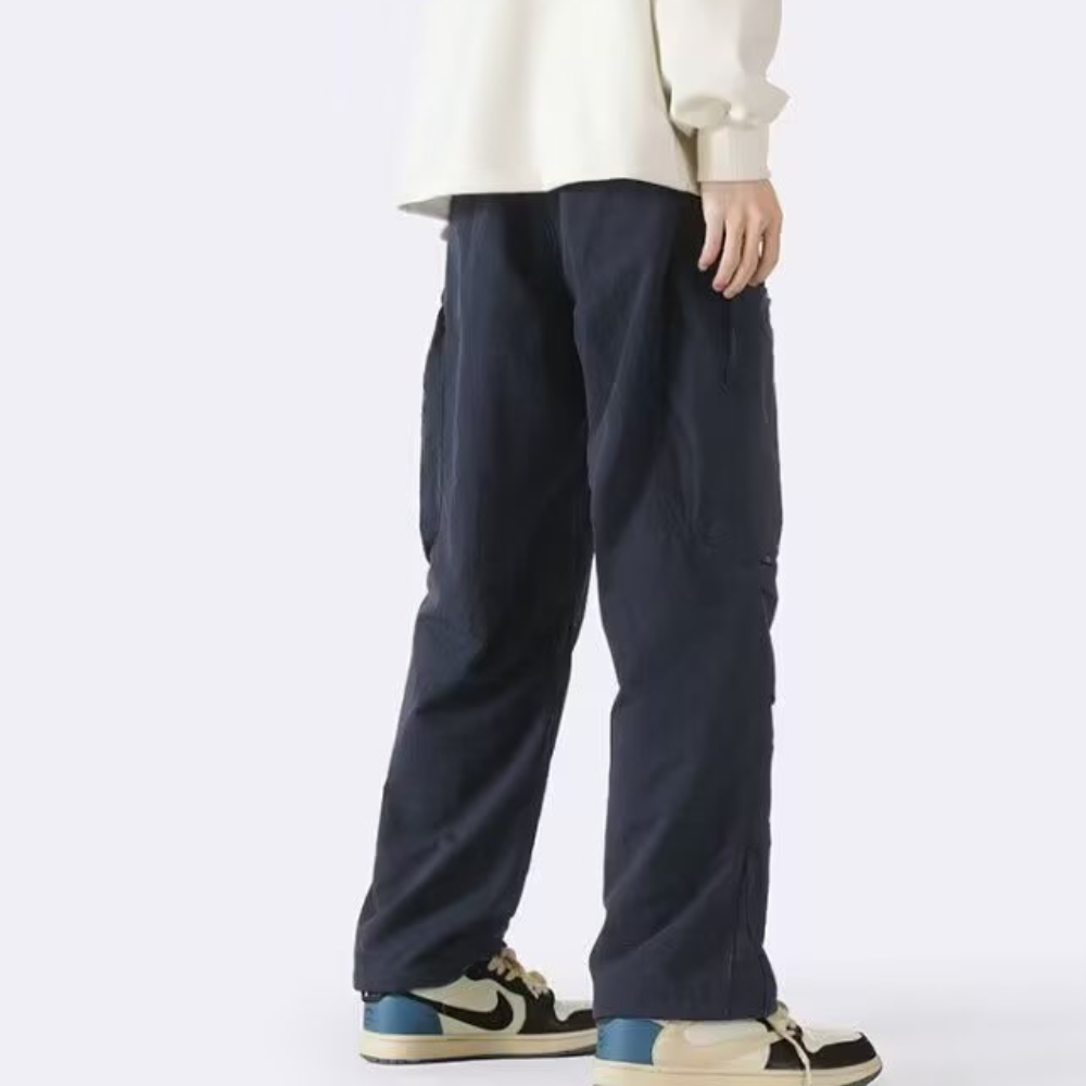High Street Nylon Waterproof Cargo Pants