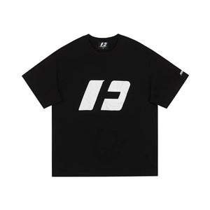 Street Philanthropist Heavy Short Sleeve T-Shirt Men's and Women's Trendy Top Summer Half Sleeve Bottom Shirt