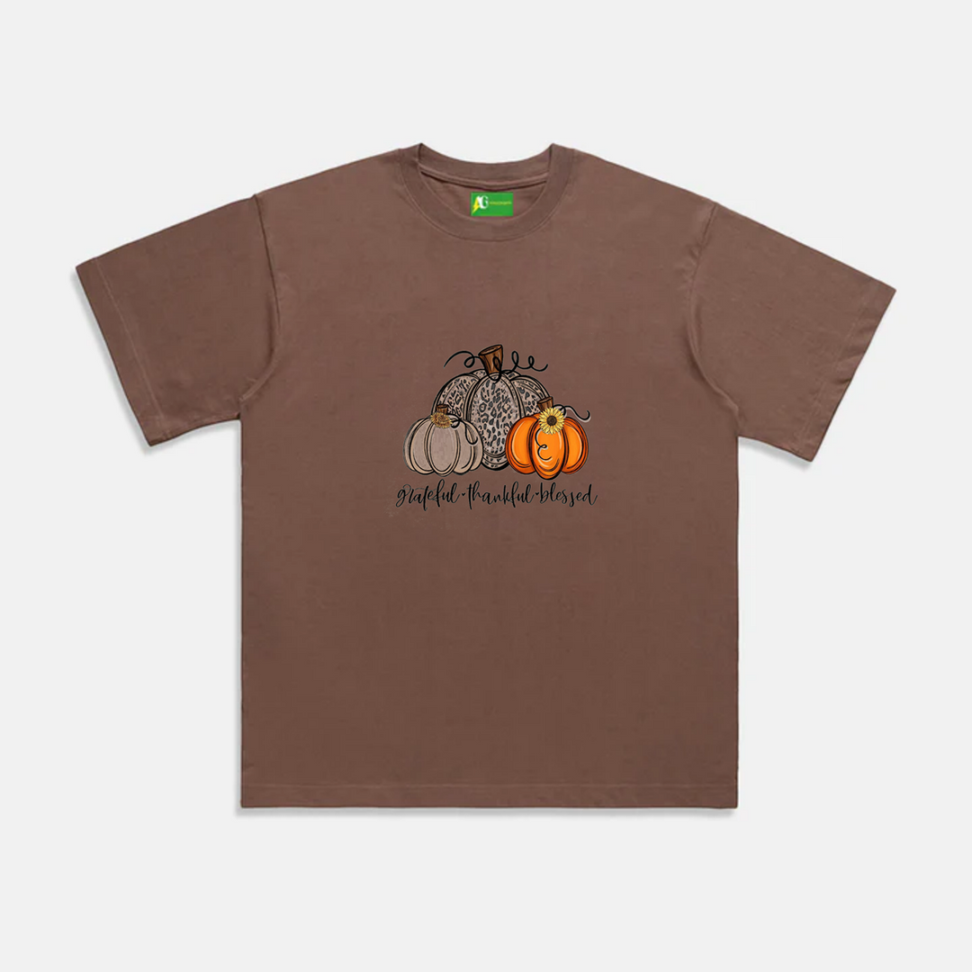 AG Halloween Really Three Pumpkins T-Shirt