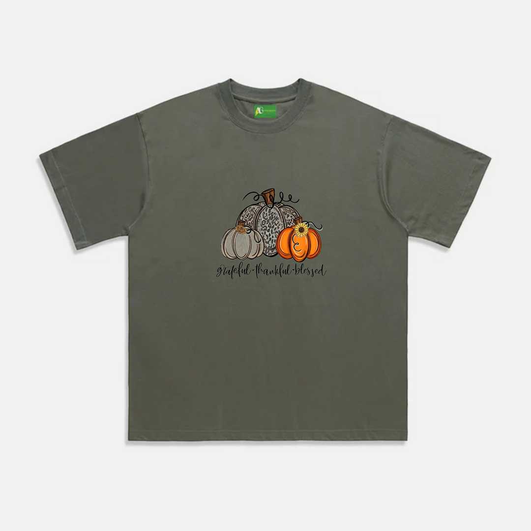 AG Halloween Really Three Pumpkins T-Shirt
