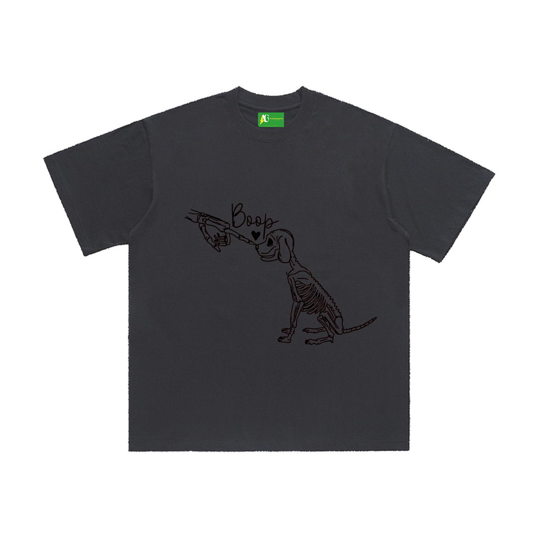 AG  Skeleton  Dog T-shirt