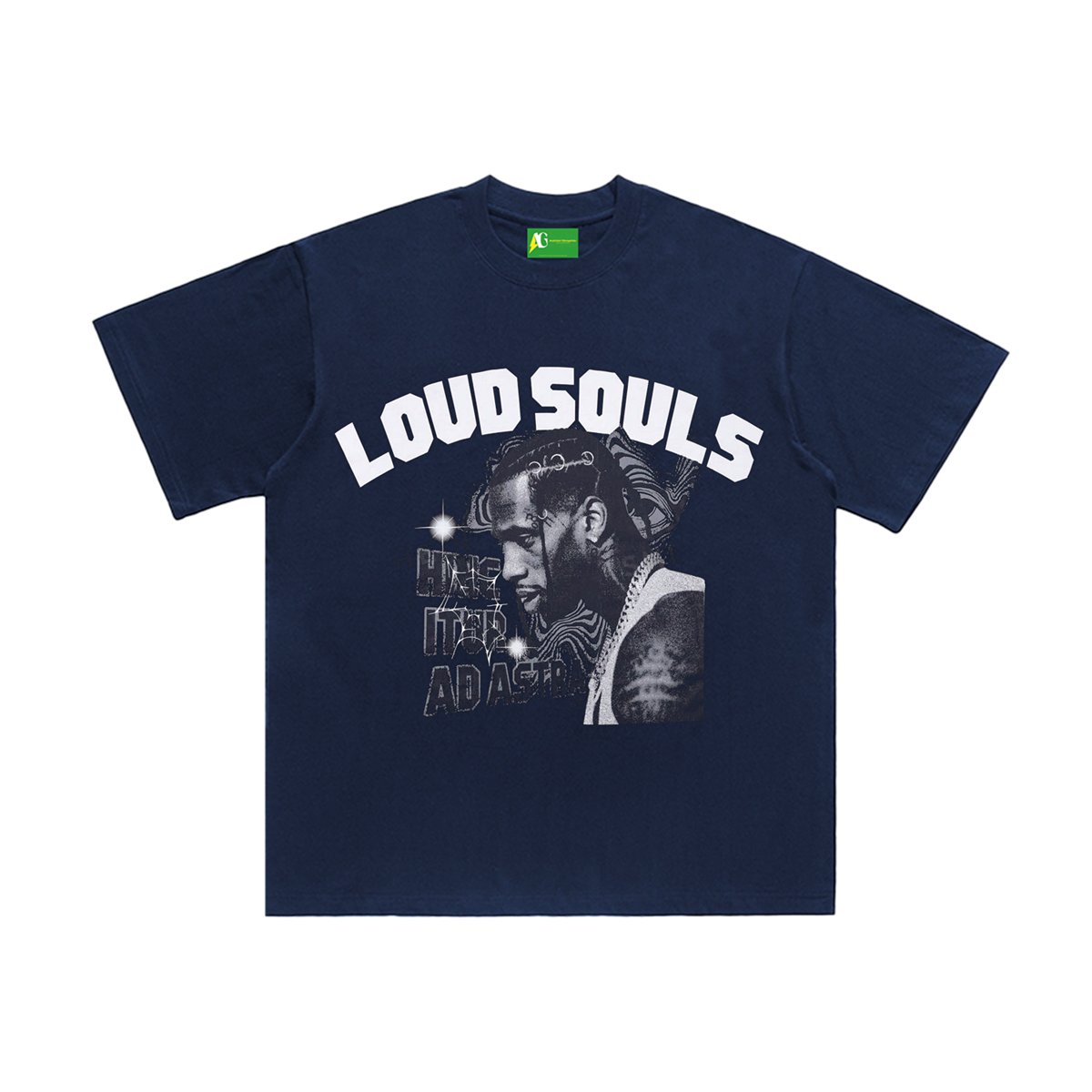 AG American Street Trend  Meditation T-Shirt