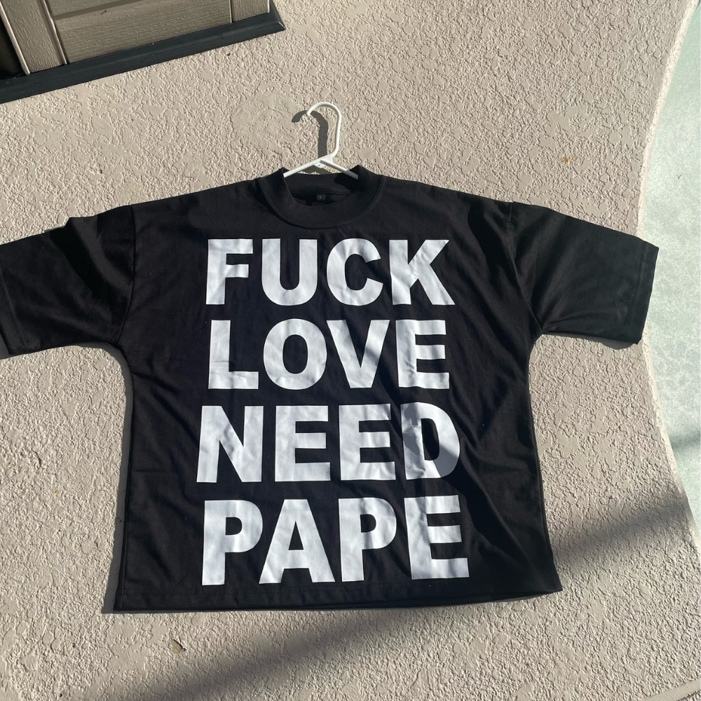 Unseen Echoes Chase Paper, Not Feelings T-Shirt