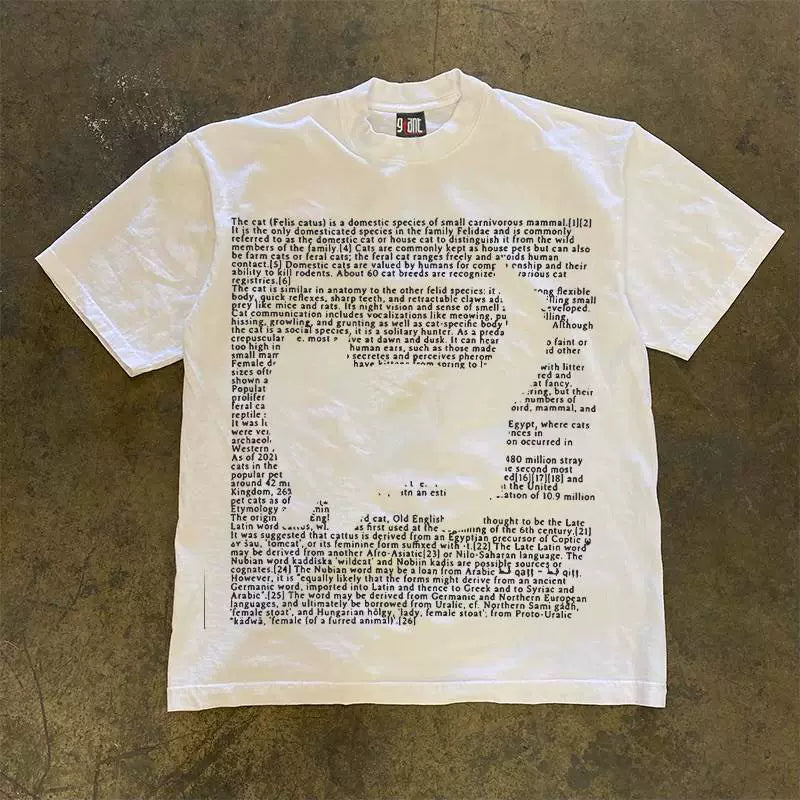 Street Philanthropist Back Cat T-Shirt