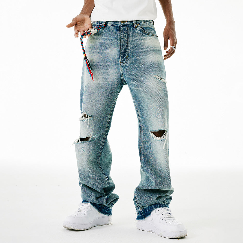 High Street M Ripped Jeans