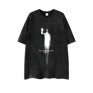 Street Philanthropist Lonely shadow Vintage Blurred Phantom Retro Street T-Shirt