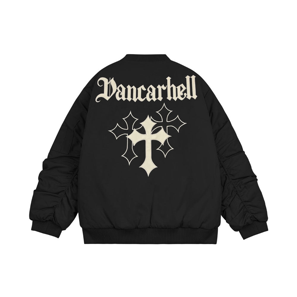 Urban Embroidery Zipper Baseball Jacket