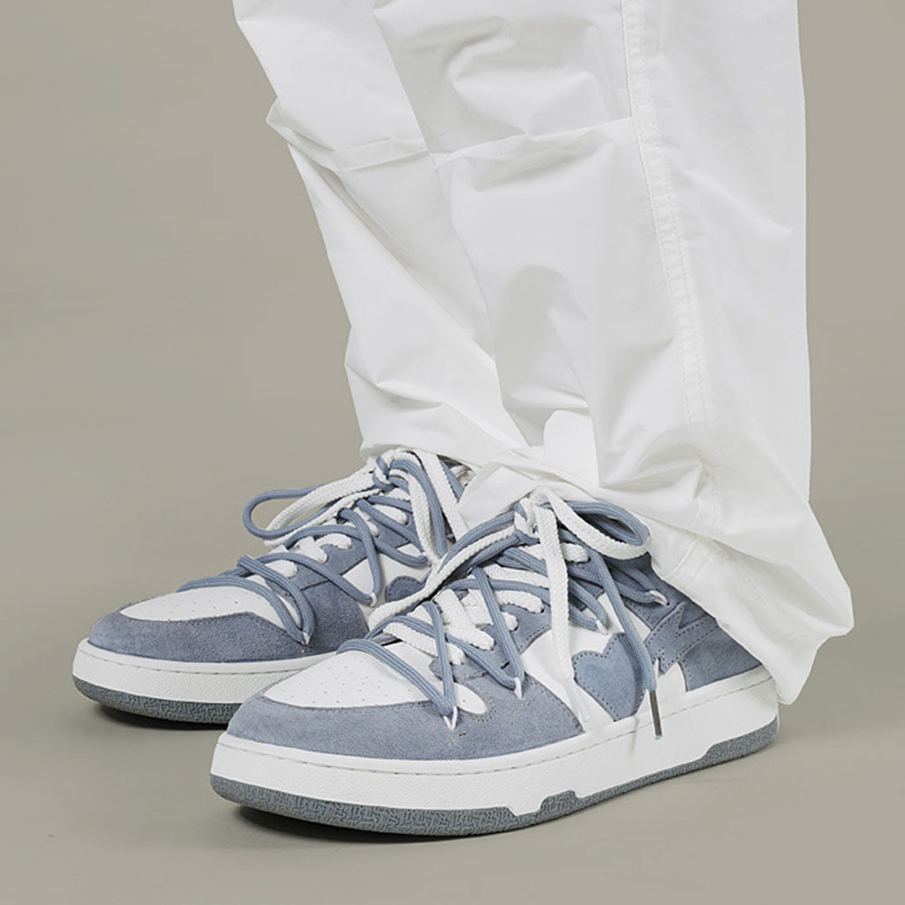 H-Block | Street Heart Stitching Casual Sneakers